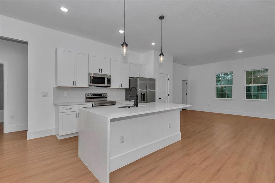 Furnished interior view inside a new home in , Ocala (Image 10).