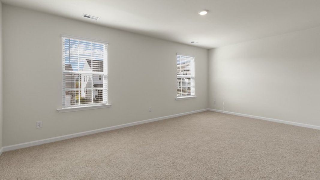 Spacious, unfurnished interior of a new home in The Grove at Matthews Landing, Fuquay Varina (Image 20).