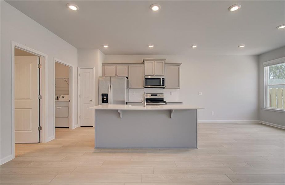 Furnished interior view inside a new home in Bowers Farm, McDonough (Image 9).