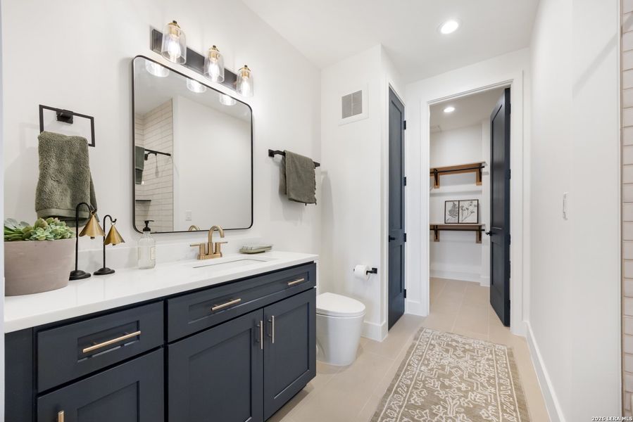 Furnished interior view inside a new home in , San Antonio (Image 25).
