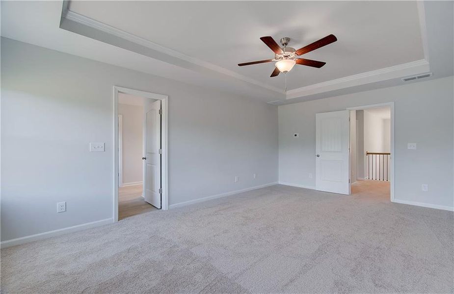 Spacious, unfurnished interior of a new home in Enclave at Evergreen, Fairburn (Image 19).