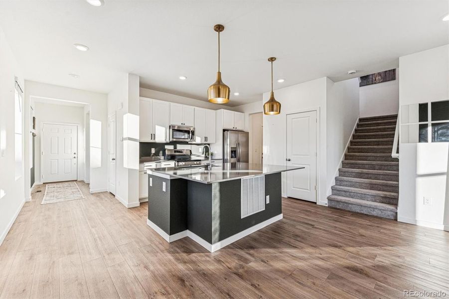 Furnished interior view inside a new home in Parkdale: Paired Homes, Erie (Image 22).