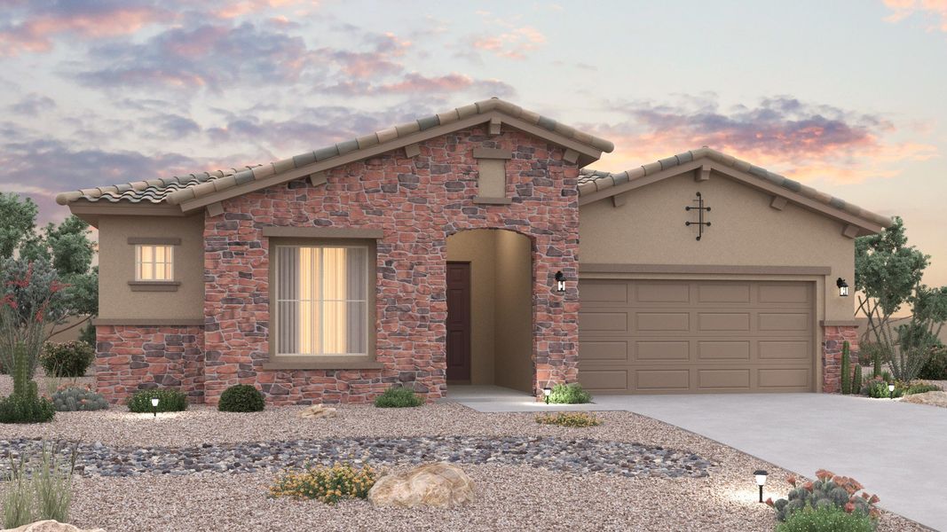 Elevation C – Tuscan Elevation C – Tuscan