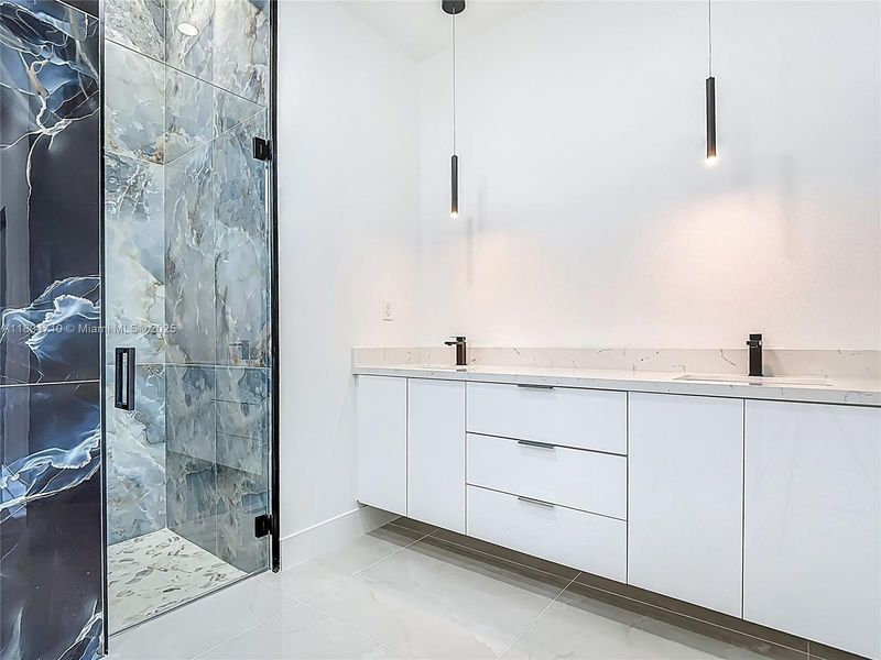 Furnished interior view inside a new home in , Cape Coral (Image 8). Furnished interior view inside a new home in , Cape Coral (Image 8).