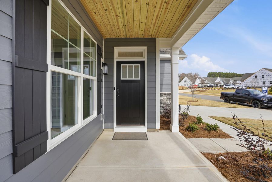Exterior details and patio area of a home in Carrington, Stanley (Image 4).