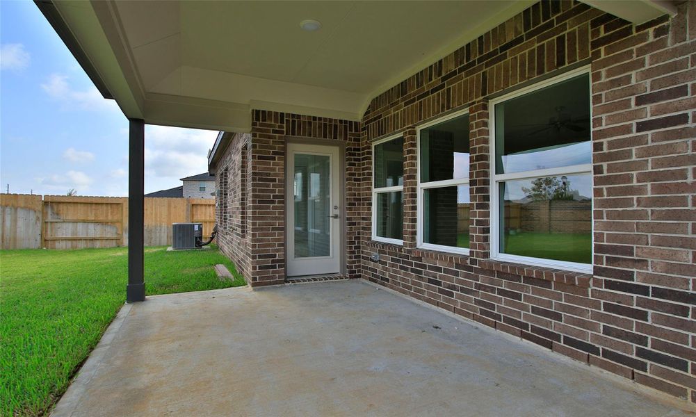 Exterior details and patio area of a home in Cypress Green, Hockley (Image 10). Exterior details and patio area of a home in Cypress Green, Hockley (Image 10).