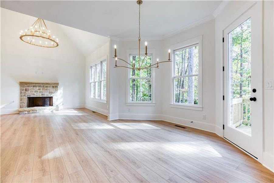 Spacious, unfurnished interior of a new home in , Monroe (Image 20). Spacious, unfurnished interior of a new home in , Monroe (Image 20).