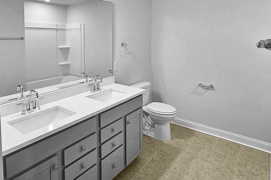 Furnished interior view inside a new home in Solserra, Shallotte (Image 8).