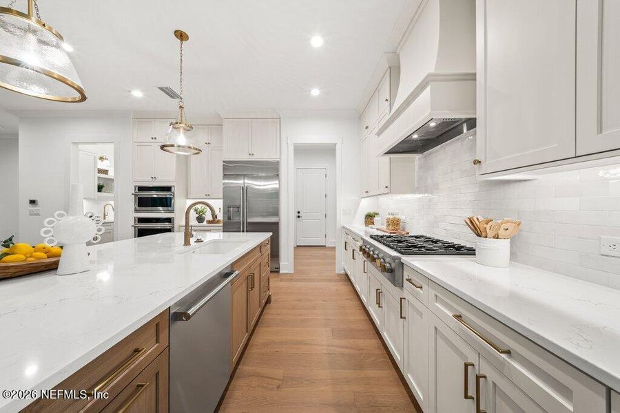 Furnished interior view inside a new home in , Jacksonville (Image 48).