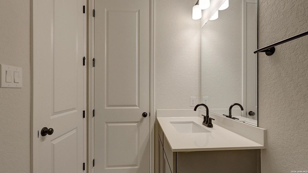 Close-up of interior finishes inside a home in Alsatian Oaks, Castroville (Image 23).