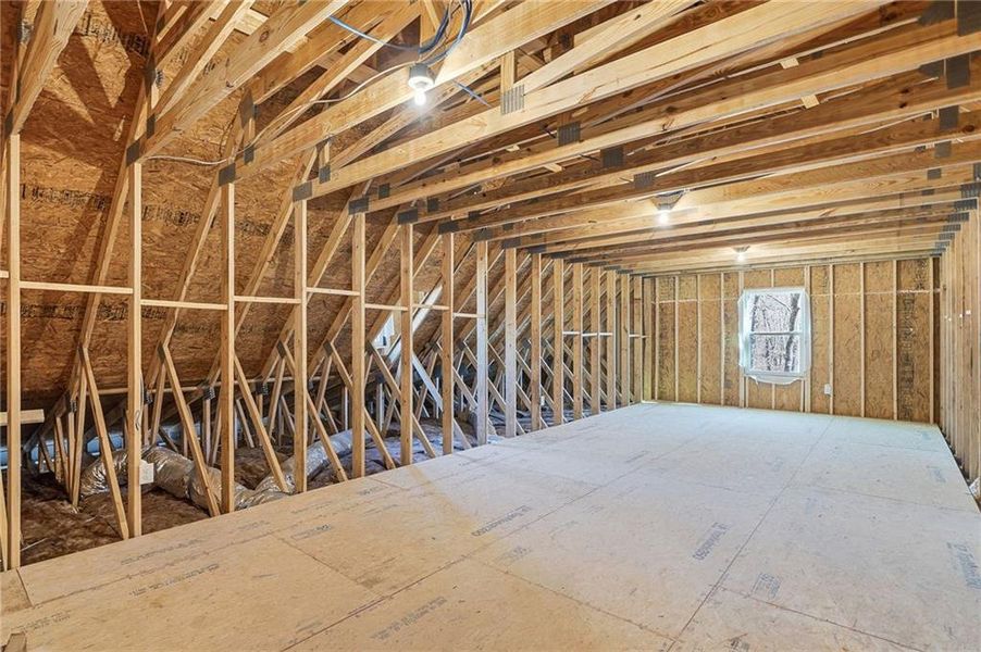 In-progress construction of a new home in , Ball Ground, GA (Image 41).