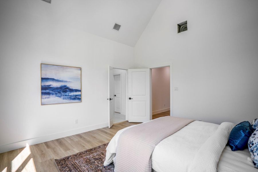Furnished interior view inside a new home in , Houston (Image 37).