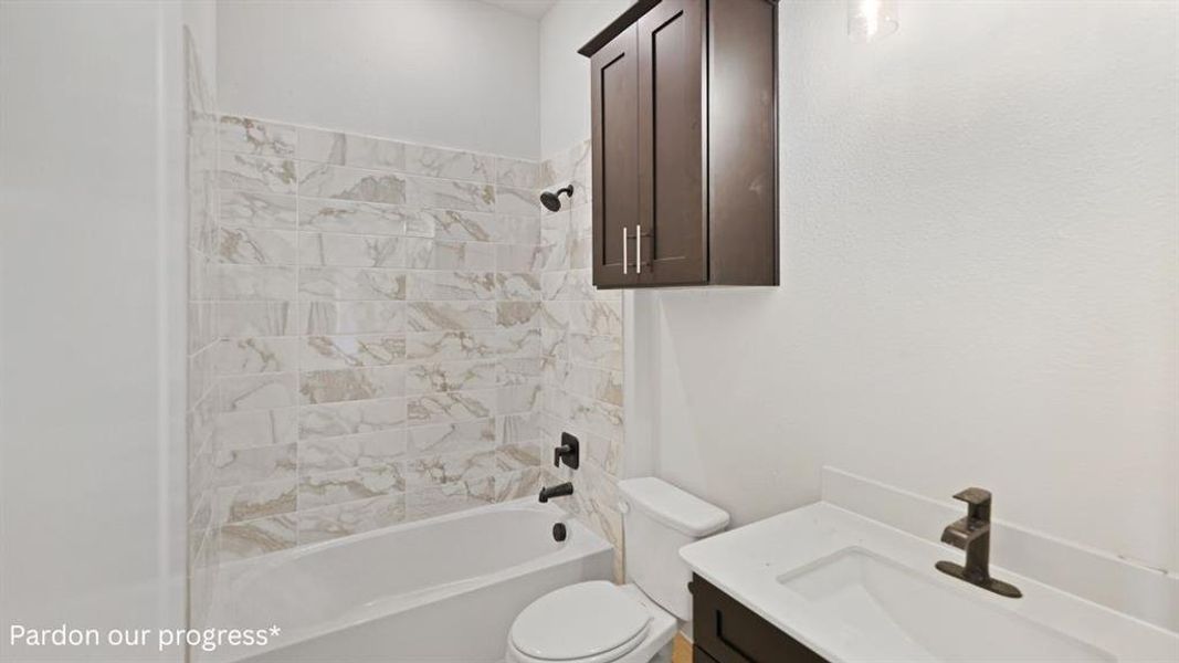 Furnished interior view inside a new home in Northside Place, Carrollton (Image 11).