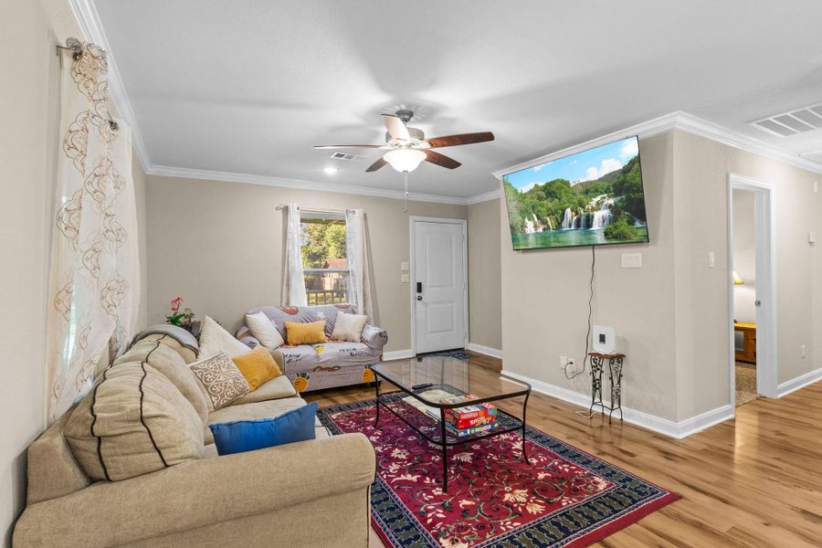 Furnished interior view inside a new home in , Woodville (Image 10). Furnished interior view inside a new home in , Woodville (Image 10).