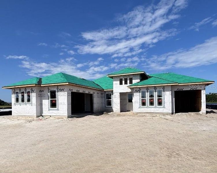 In-progress construction of a new home in Ardisia Park Estate, New Smyrna Beach, FL (Image 22).