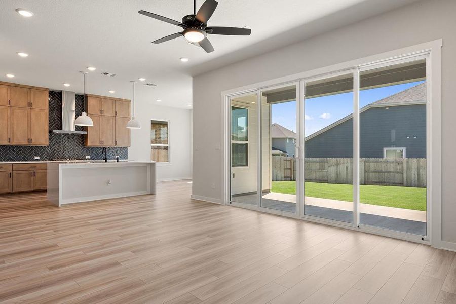 Spacious, unfurnished interior of a new home in Lariat, Liberty Hill (Image 36). Spacious, unfurnished interior of a new home in Lariat, Liberty Hill (Image 36).