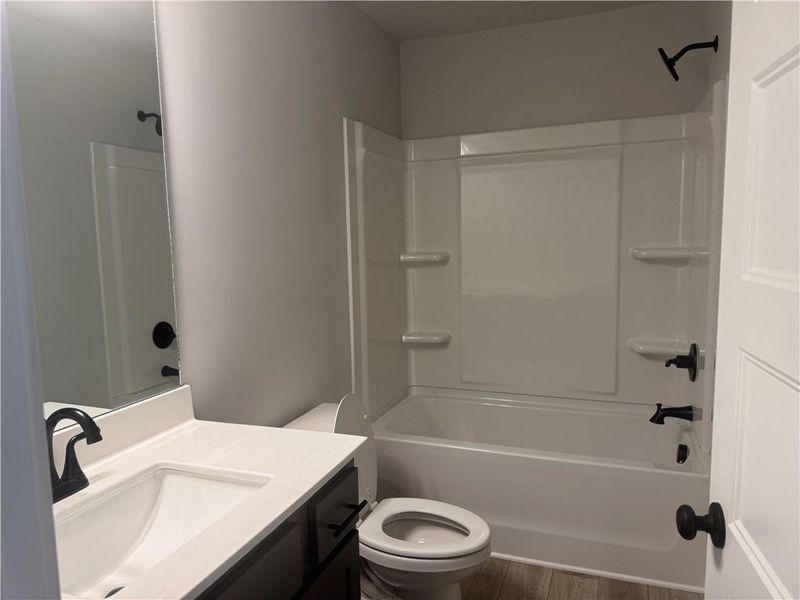 Furnished interior view inside a new home in Rosewood Lake Preserve, Hoschton (Image 8).
