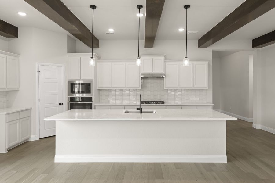 Furnished interior view inside a new home in Sutton Fields, Celina (Image 4). Furnished interior view inside a new home in Sutton Fields, Celina (Image 4).