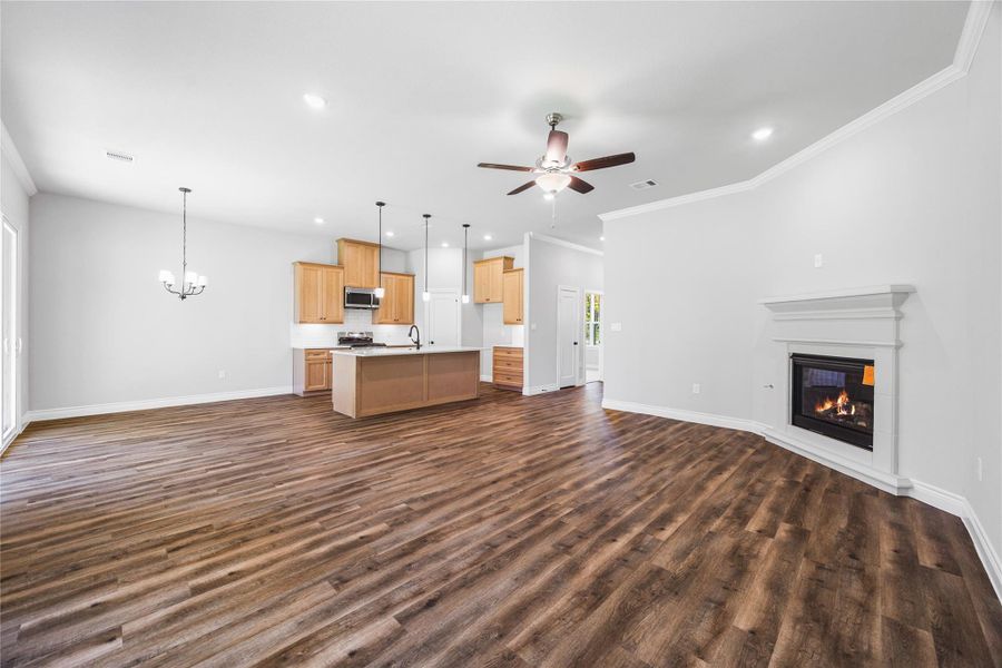 Spacious, unfurnished interior of a new home in Encino Estates, Dayton (Image 31). Spacious, unfurnished interior of a new home in Encino Estates, Dayton (Image 31).