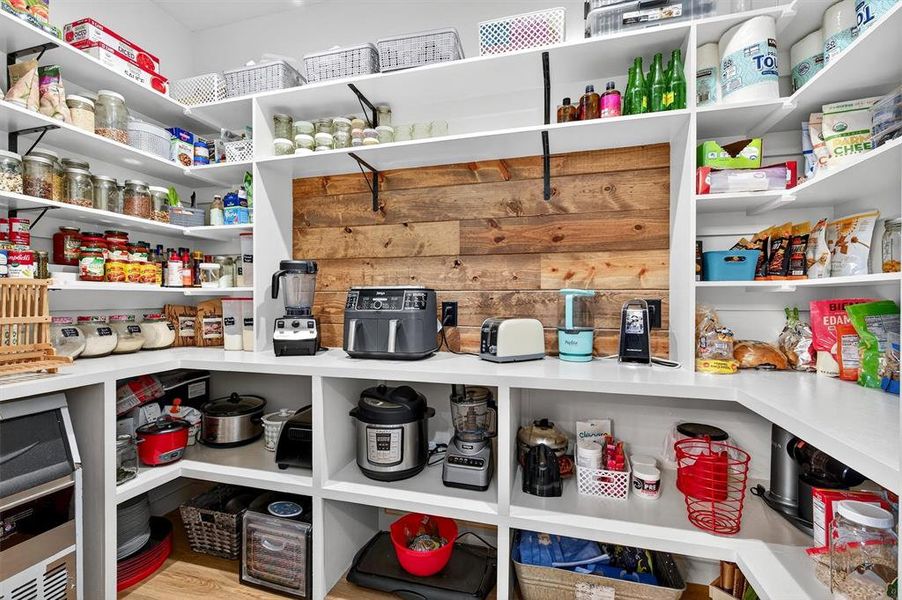 View of storage area View of storage area