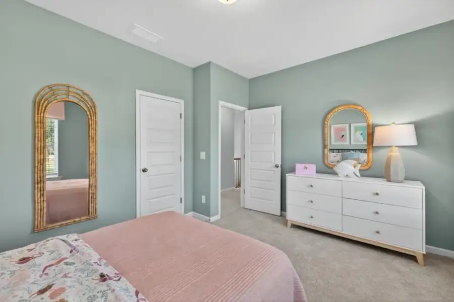 Furnished interior view inside a new home in Oakmont, Dallas (Image 30).