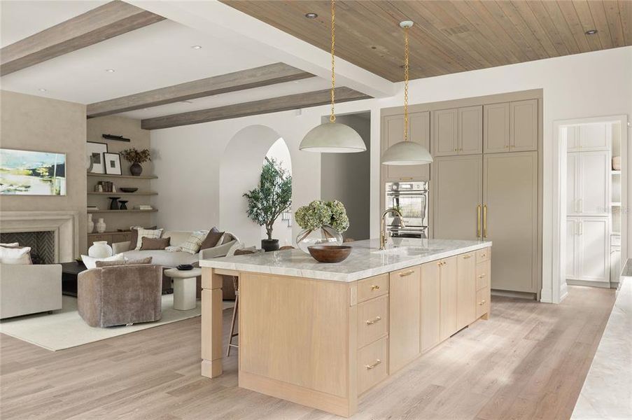 Furnished interior view inside a new home in , Orlando (Image 46).