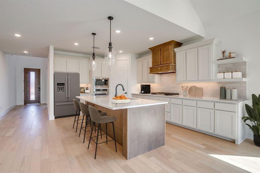 Furnished interior view inside a new home in Pecan Grove, Burleson (Image 5).