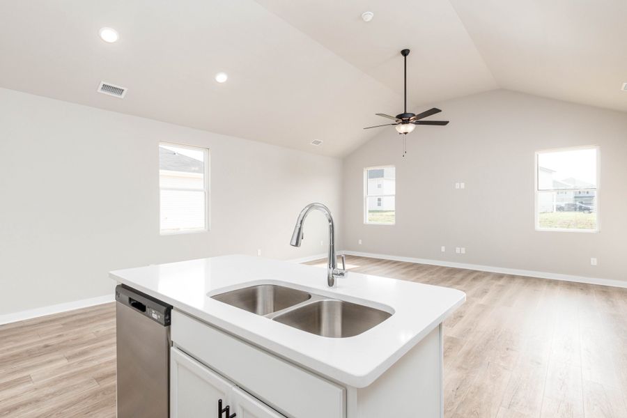 Representative furnished interior of a home built from the Longleaf by Nason Homes in Brady Estates, Murfreesboro (Image 8).