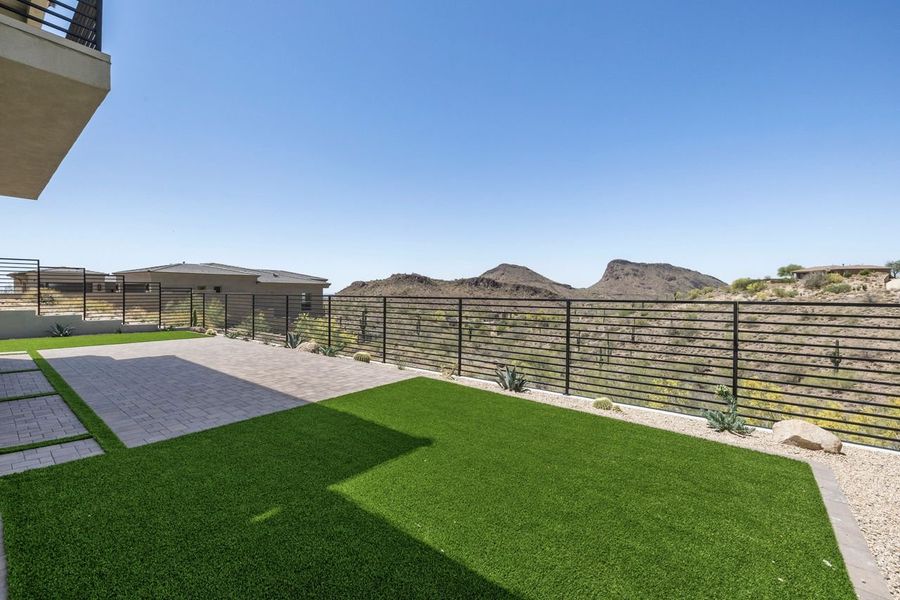 Representative exterior details of a home built from the Ridgeline by KLMR Homes in Bellos at The Summit, Fountain Hills (Image 4).