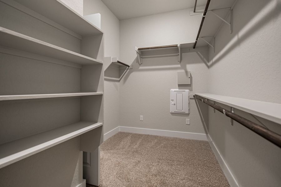 Spacious, unfurnished interior of a new home in Stillwater Ranch, San Antonio (Image 22). Spacious, unfurnished interior of a new home in Stillwater Ranch, San Antonio (Image 22).