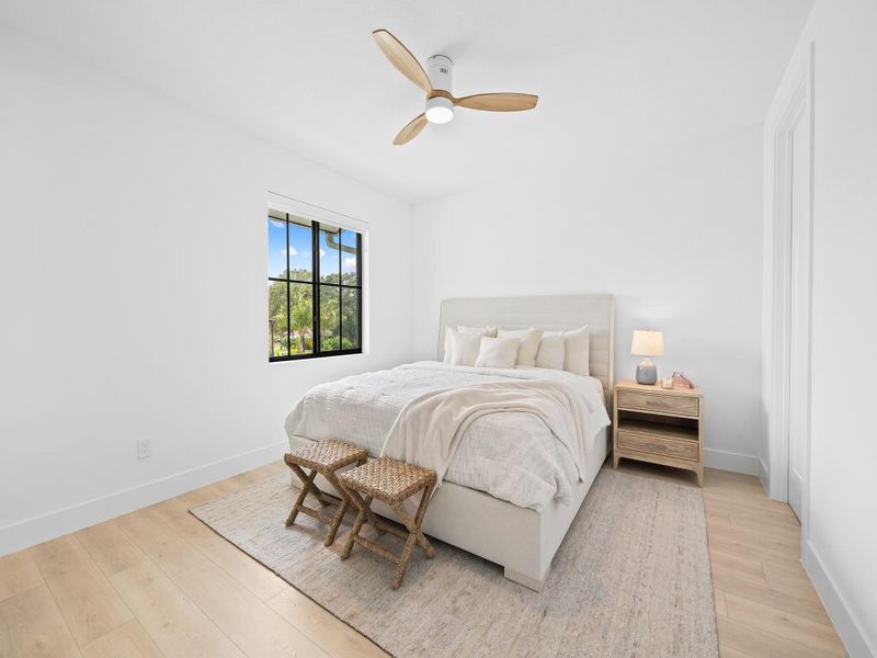 Furnished interior view inside a new home in Marina Landings, Fort Lauderdale (Image 7).