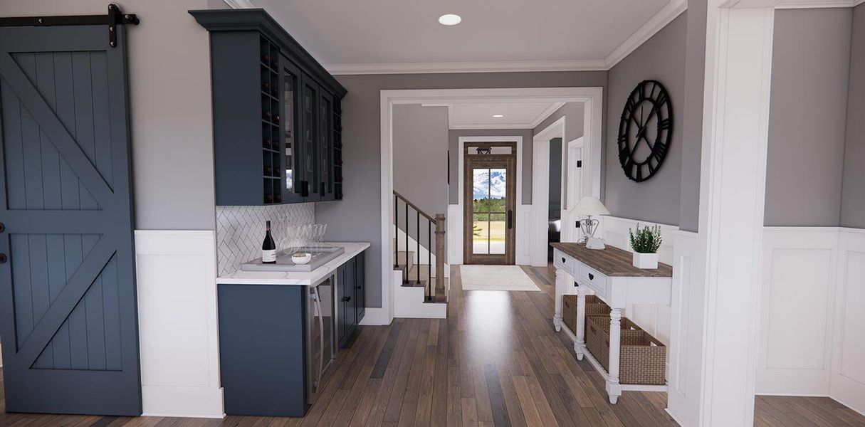 Furnished interior view inside a new home in , Lake Worth (Image 42).