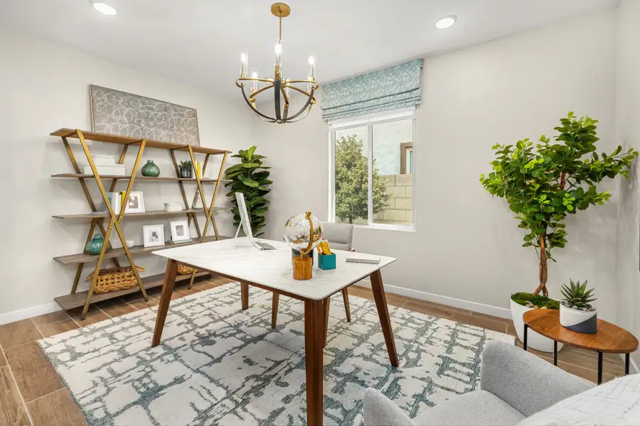 Representative furnished interior of a home built from the Perrine by Landsea Homes in Valencia at Citrus Park, Goodyear (Image 6).