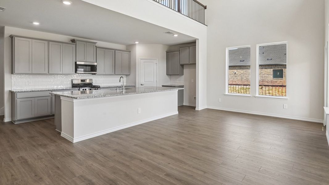 Furnished interior view inside a new home in Morning Ridge, Princeton (Image 3).