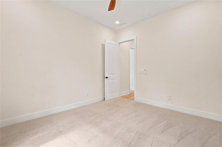 Spacious, unfurnished interior of a new home in , White (Image 22).