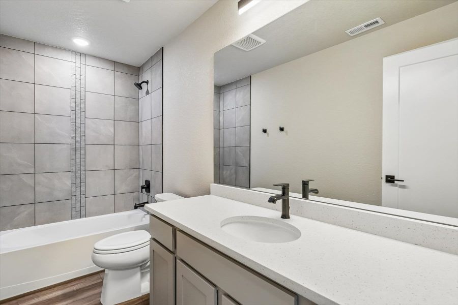 Furnished interior view inside a new home in Pony Park, Colorado Springs (Image 6).