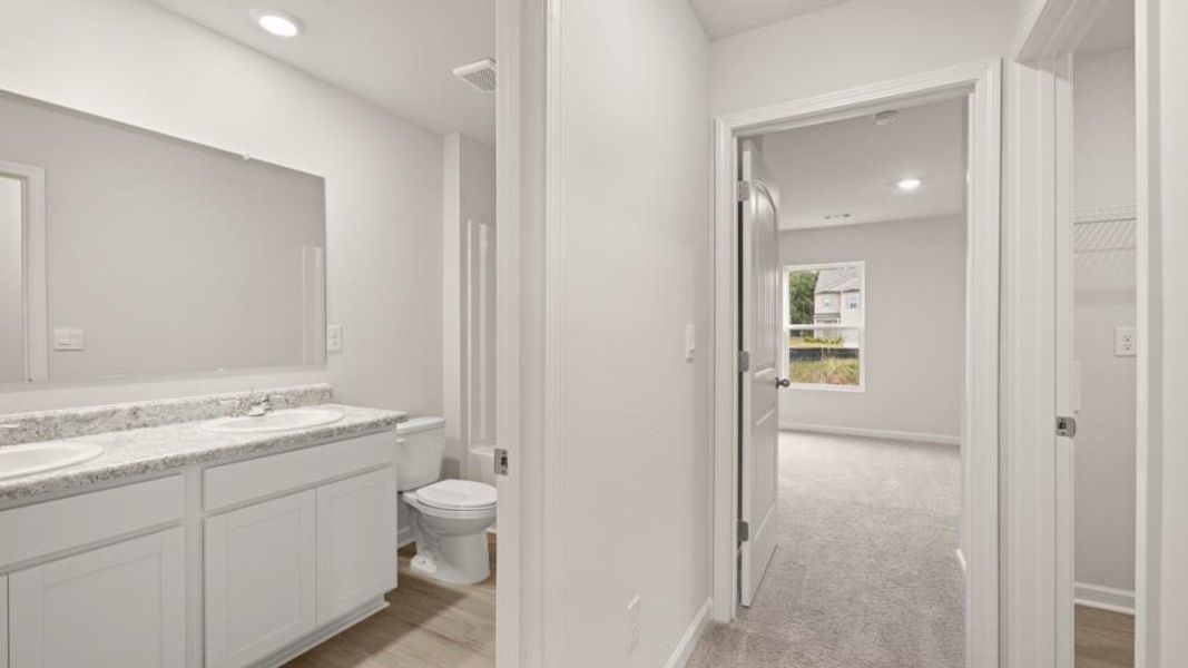 Furnished interior view inside a new home in Pointe Park, Union City (Image 7).