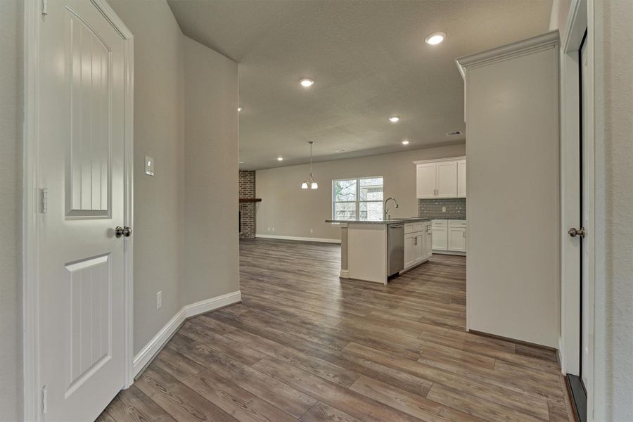 Spacious, unfurnished interior of a new home in , Willis (Image 46). Spacious, unfurnished interior of a new home in , Willis (Image 46).