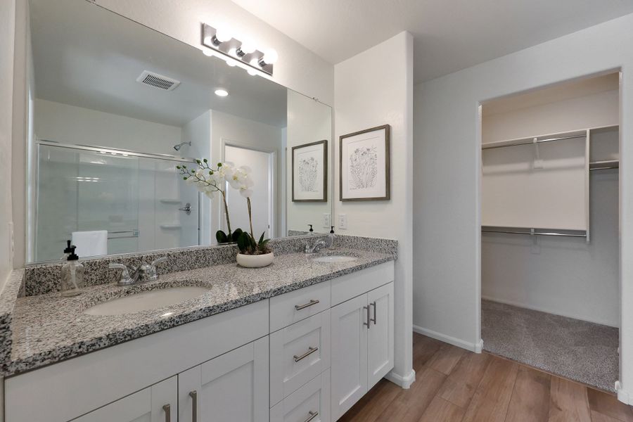 Furnished interior view inside a new home in Cross Creek Ranch, Coolidge (Image 12).