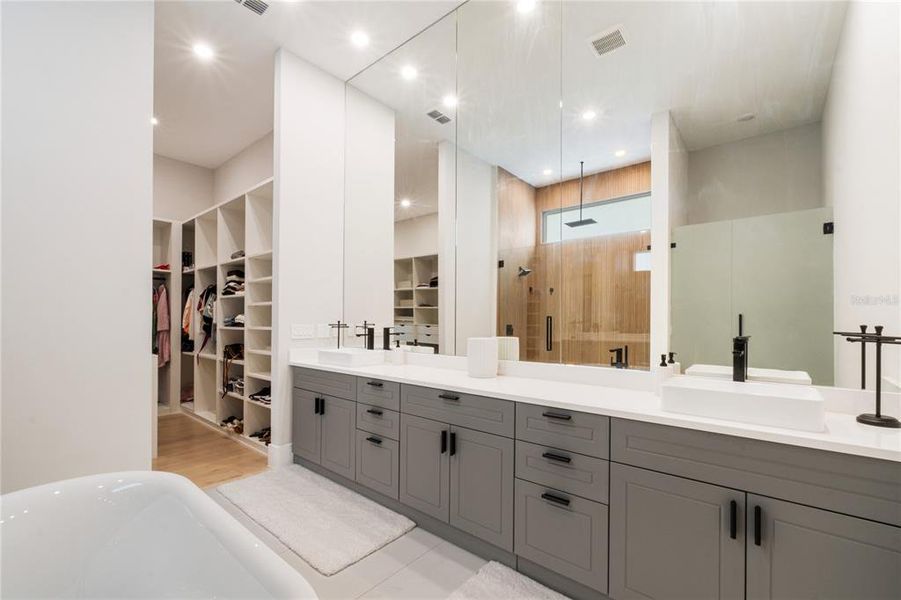 Furnished interior view inside a new home in Bella Collina, Montverde (Image 43).