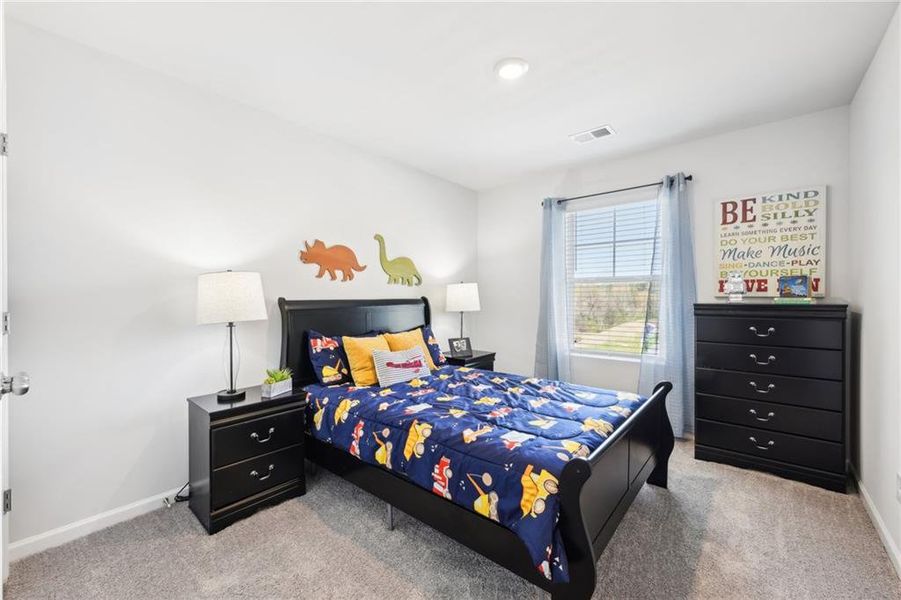 Furnished interior view inside a new home in The Hills at Cedar Creek, Winder (Image 25).