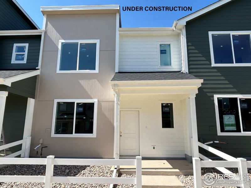 Exterior details and patio area of a home in Liberty Draw, Evans (Image 2).