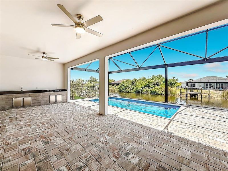 Exterior details and patio area of a home in , Port Charlotte (Image 28).
