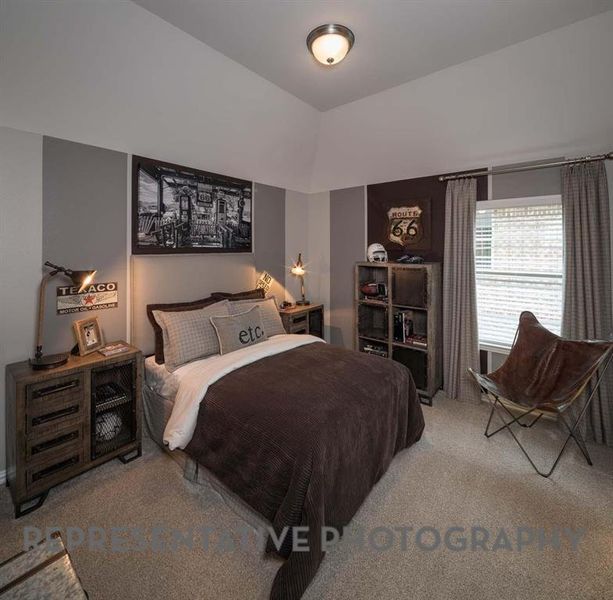 Furnished interior view inside a new home in Star Trail, Prosper (Image 25).