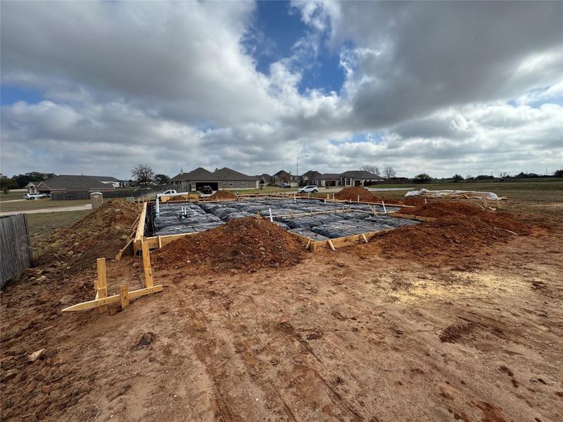 Post Tension Slab by MLAW Engineers. Cables are pulled through the slab creating tension that hold a slab in place.