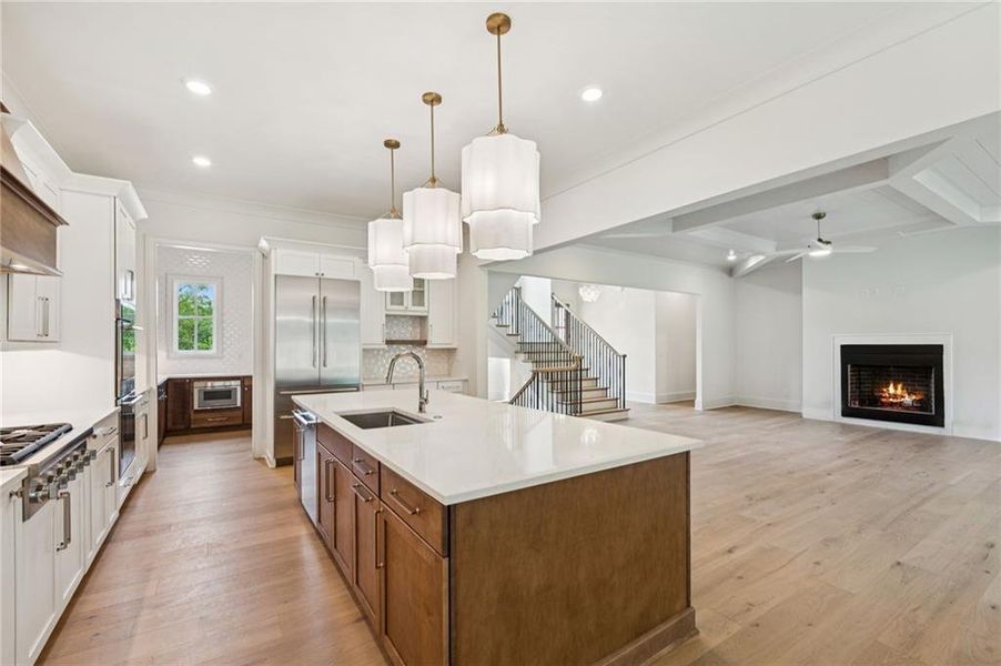 Furnished interior view inside a new home in , Cumming (Image 14).
