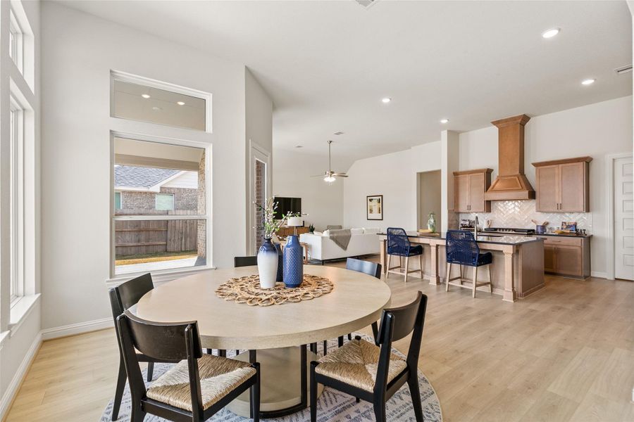 Furnished interior view inside a new home in Sunterra, Katy (Image 15). Furnished interior view inside a new home in Sunterra, Katy (Image 15).
