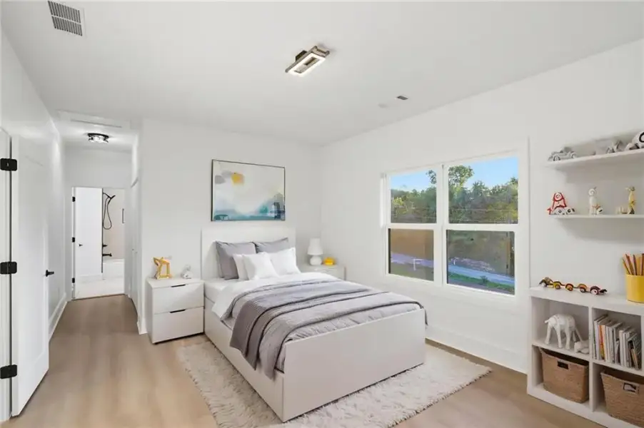 Furnished interior view inside a new home in , Cumming (Image 32).