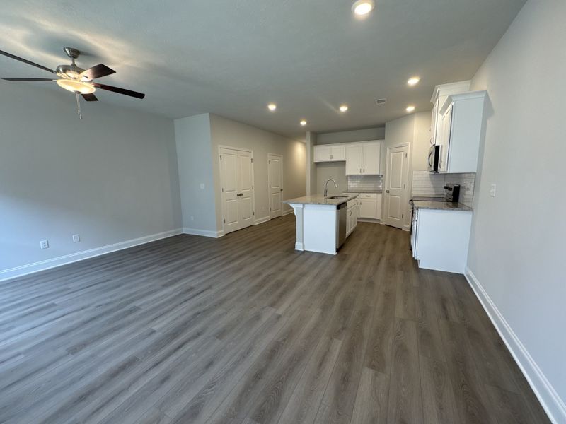 Spacious, unfurnished interior of a new home in Caroleton Townhomes, Grovetown (Image 15). Spacious, unfurnished interior of a new home in Caroleton Townhomes, Grovetown (Image 15).