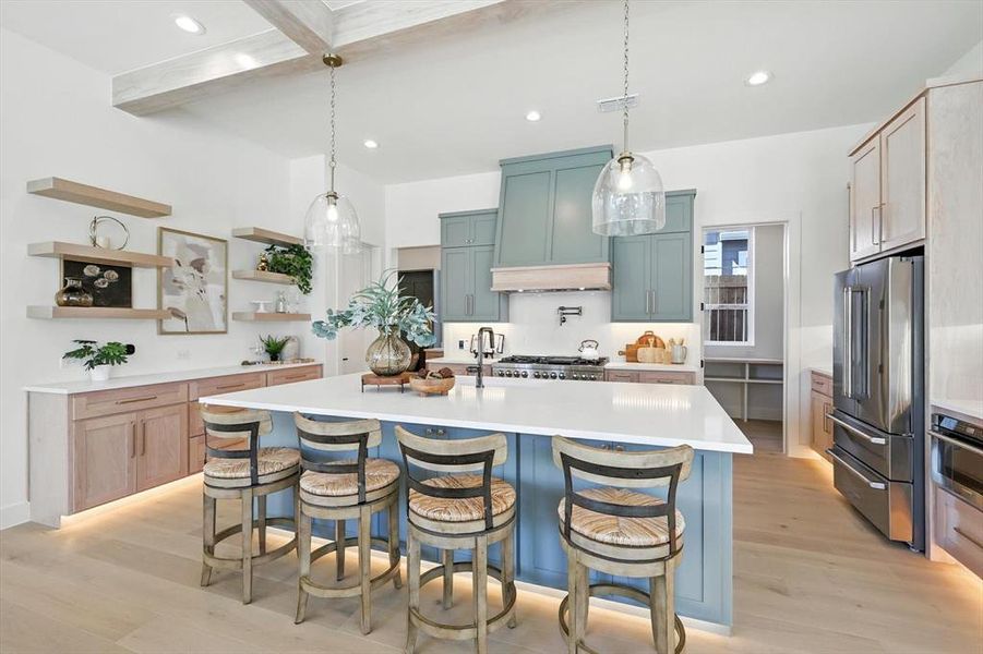 Furnished interior view inside a new home in , Roanoke (Image 7).